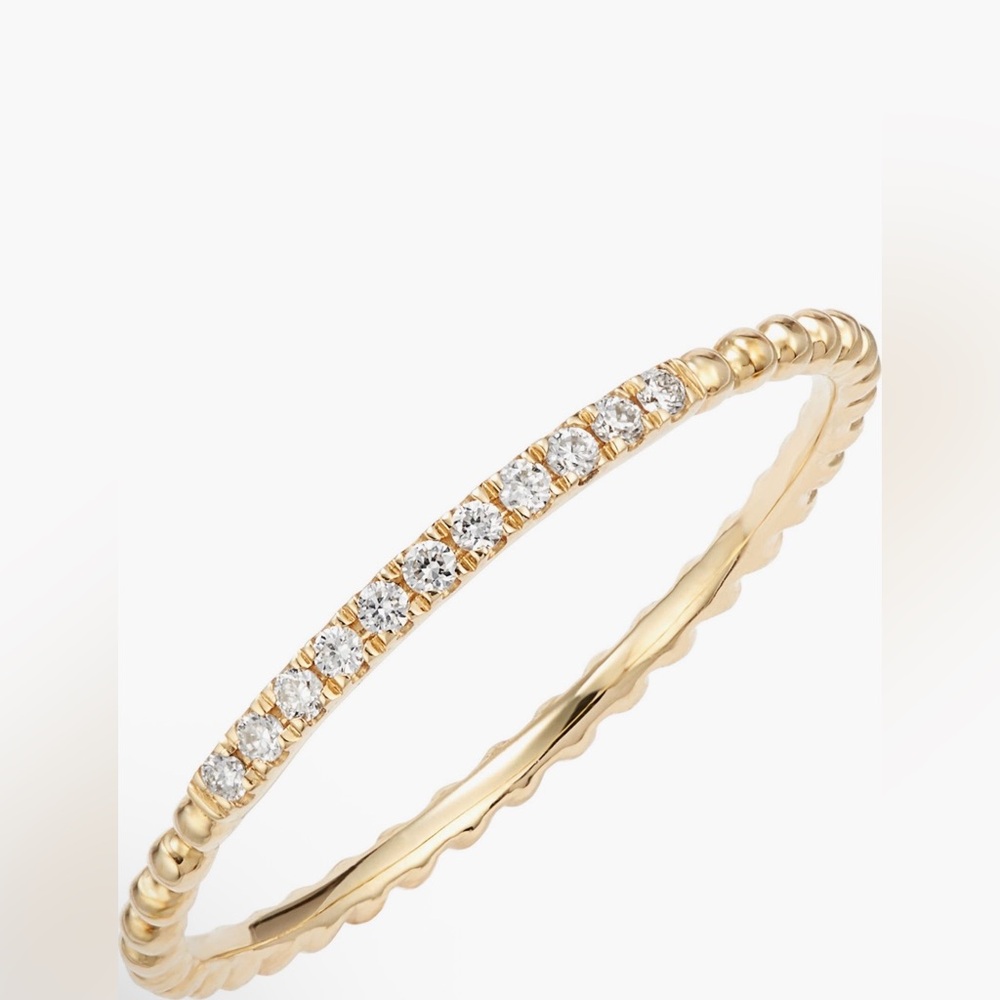 Bony LevyDiamond & 18K Gold Bead Stacking